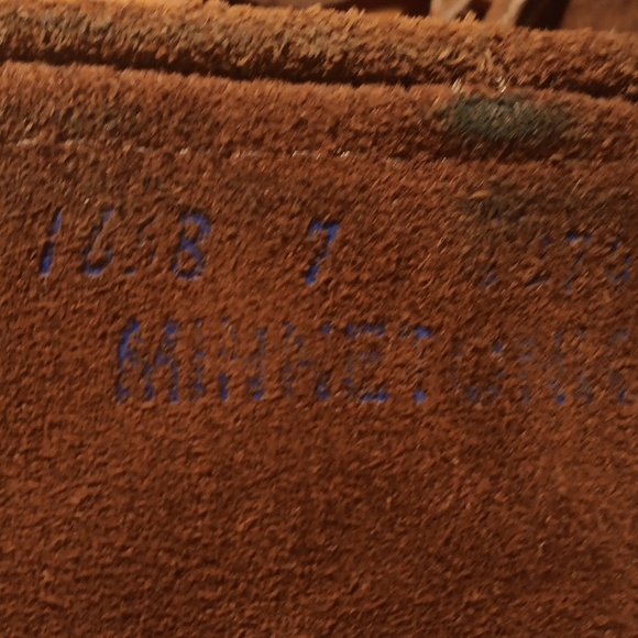 Minnetonka Fringe Brown Women's Boots Size 7 - Picture 13 of 16